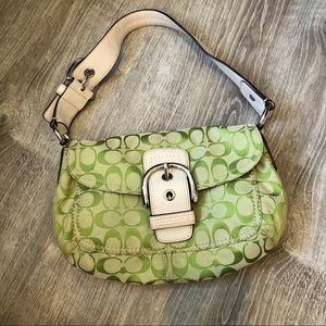 SOLD ❌Coach Signature Soho Shoulder Bag